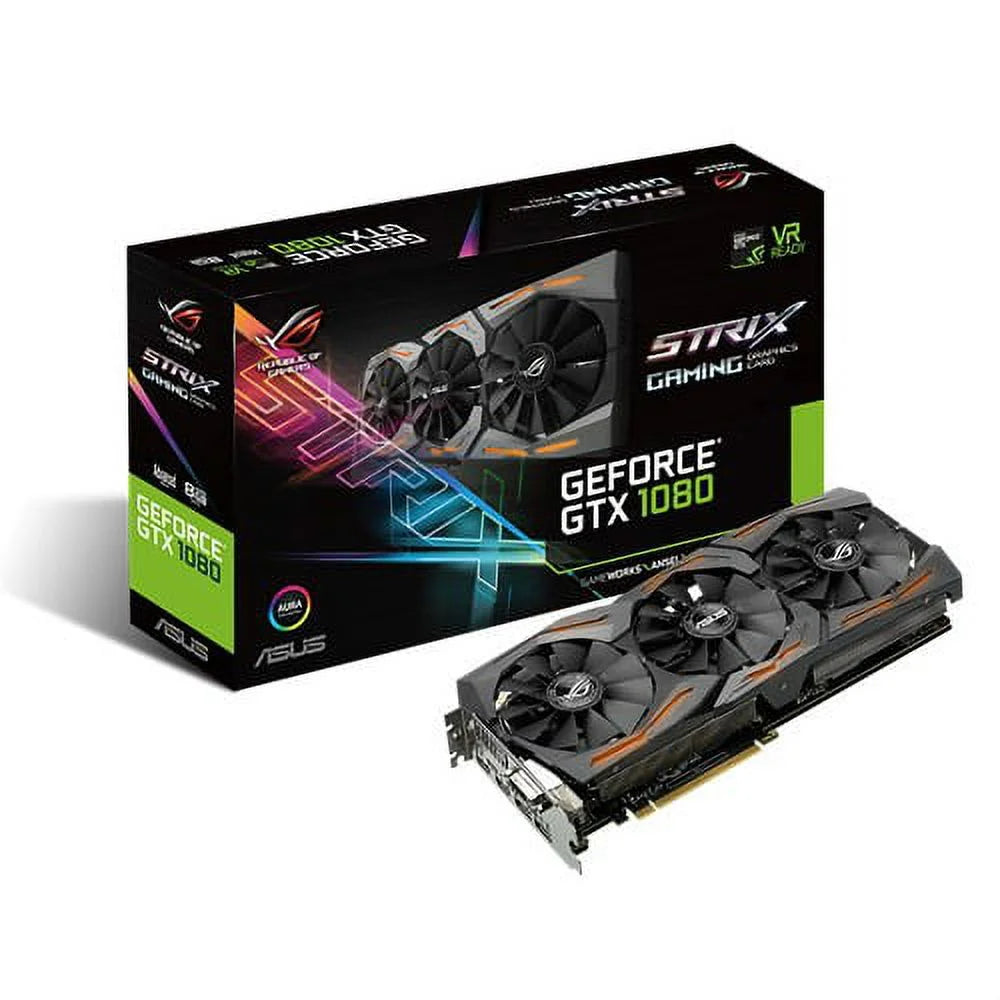 Strix-Gtx1080-A8G-Gaming Graphics Card - Strix-Gtx1080-A8G-Gaming
