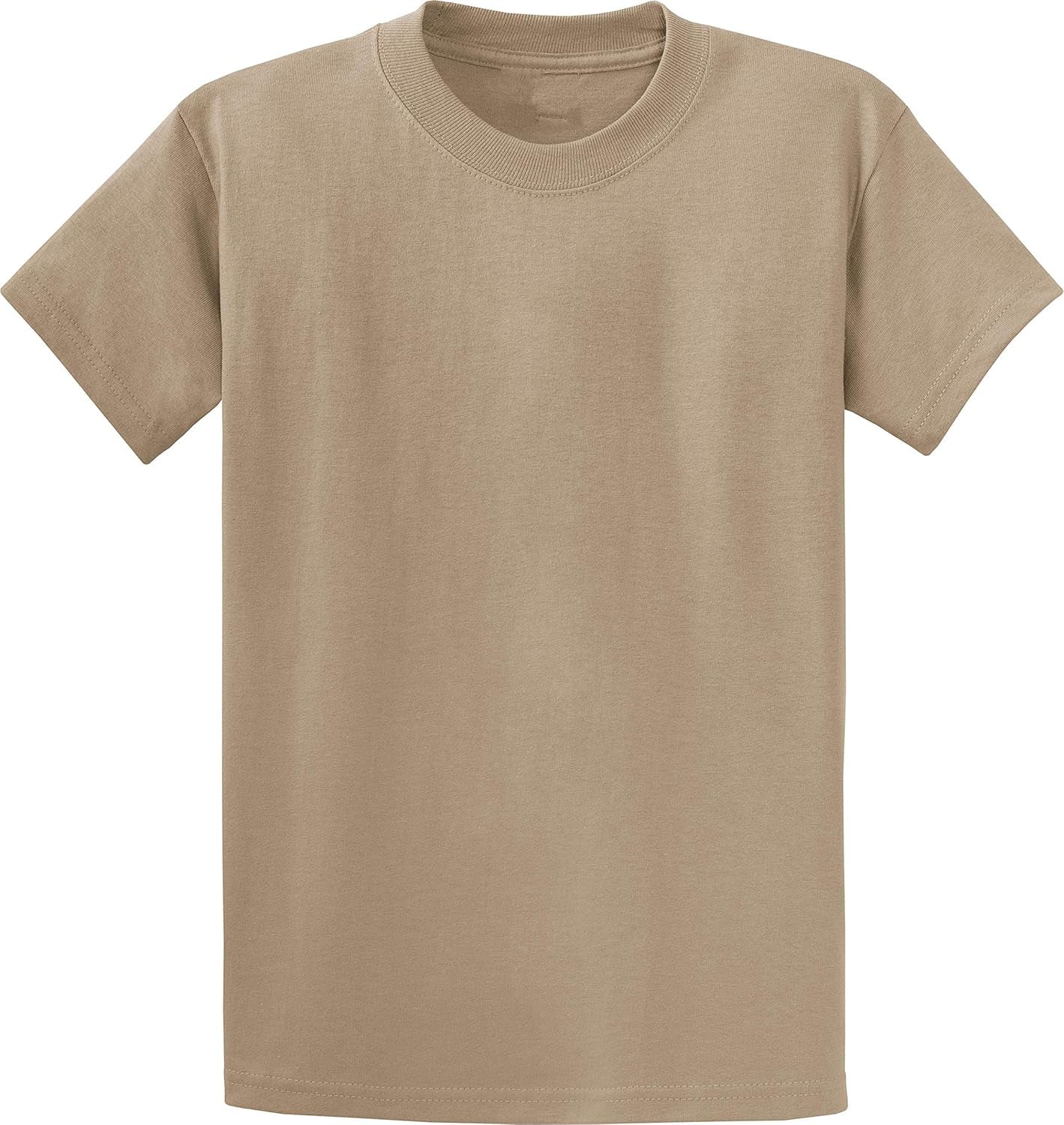 Mens Heavyweight Cotton T-Shirt Plain Tee (Available in Big & Tall)
