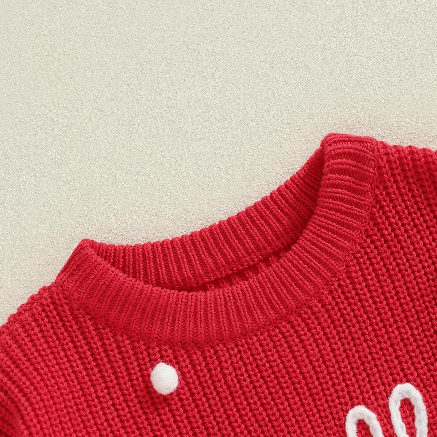 Baby Girl Boy Knit Sweater Blouse Pullover Sweatshirt Warm Crewneck Long Sleeve Tops for Infant Toddler